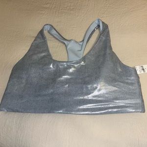 Old Navy Active Metallic Sports Bra NWT